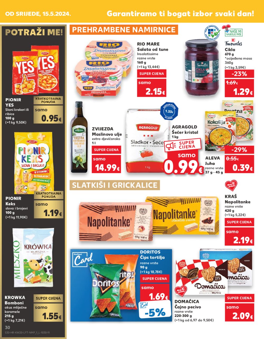 Kaufland Katalog Akcija 15.05.-21.05.2024. Ma, DS, Vodice