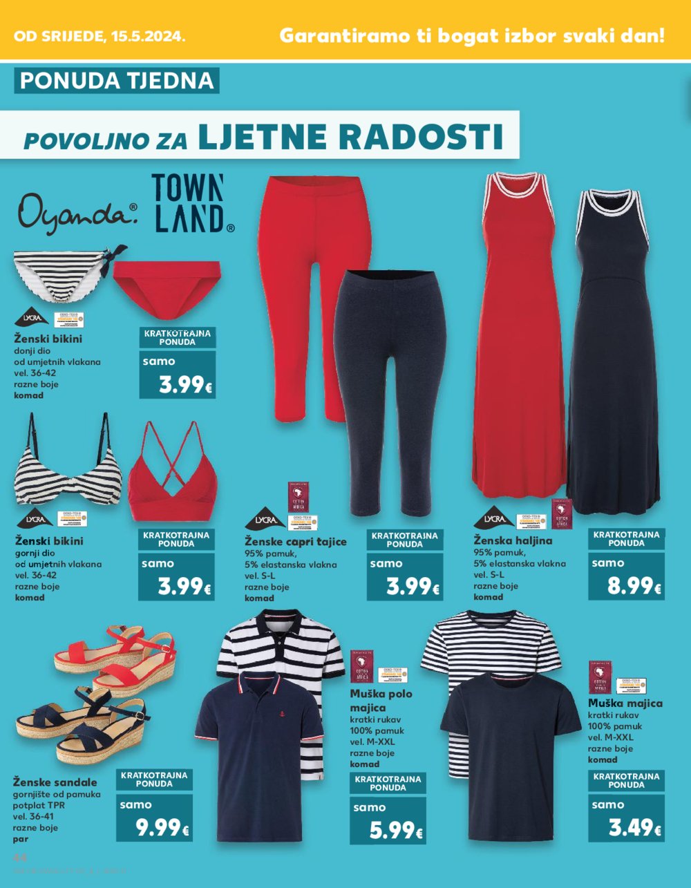 Kaufland Katalog Akcija 15.05.-21.05.2024. Ma, DS, Vodice