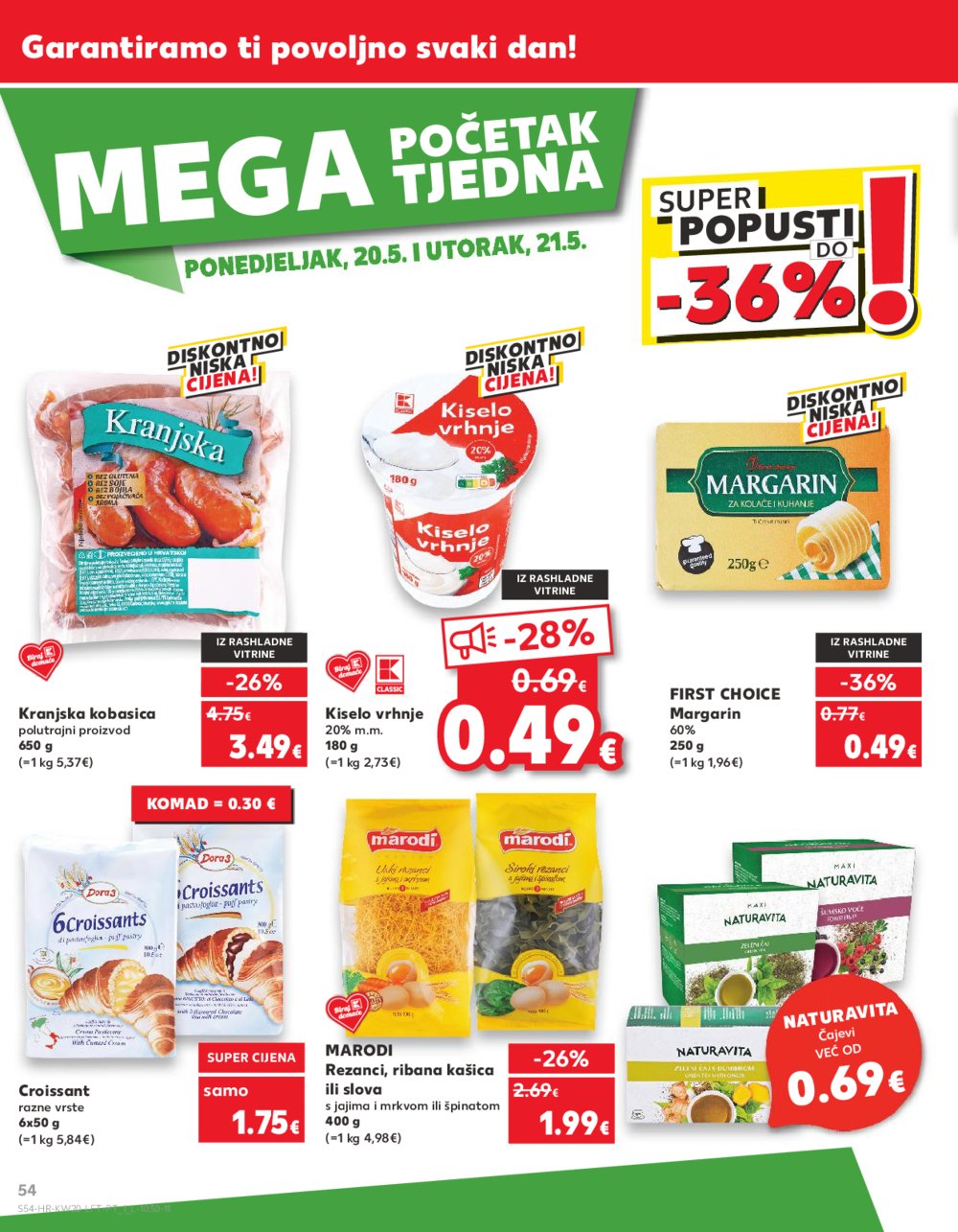Kaufland Katalog Akcija 15.05.-21.05.2024. Ma, DS, Vodice
