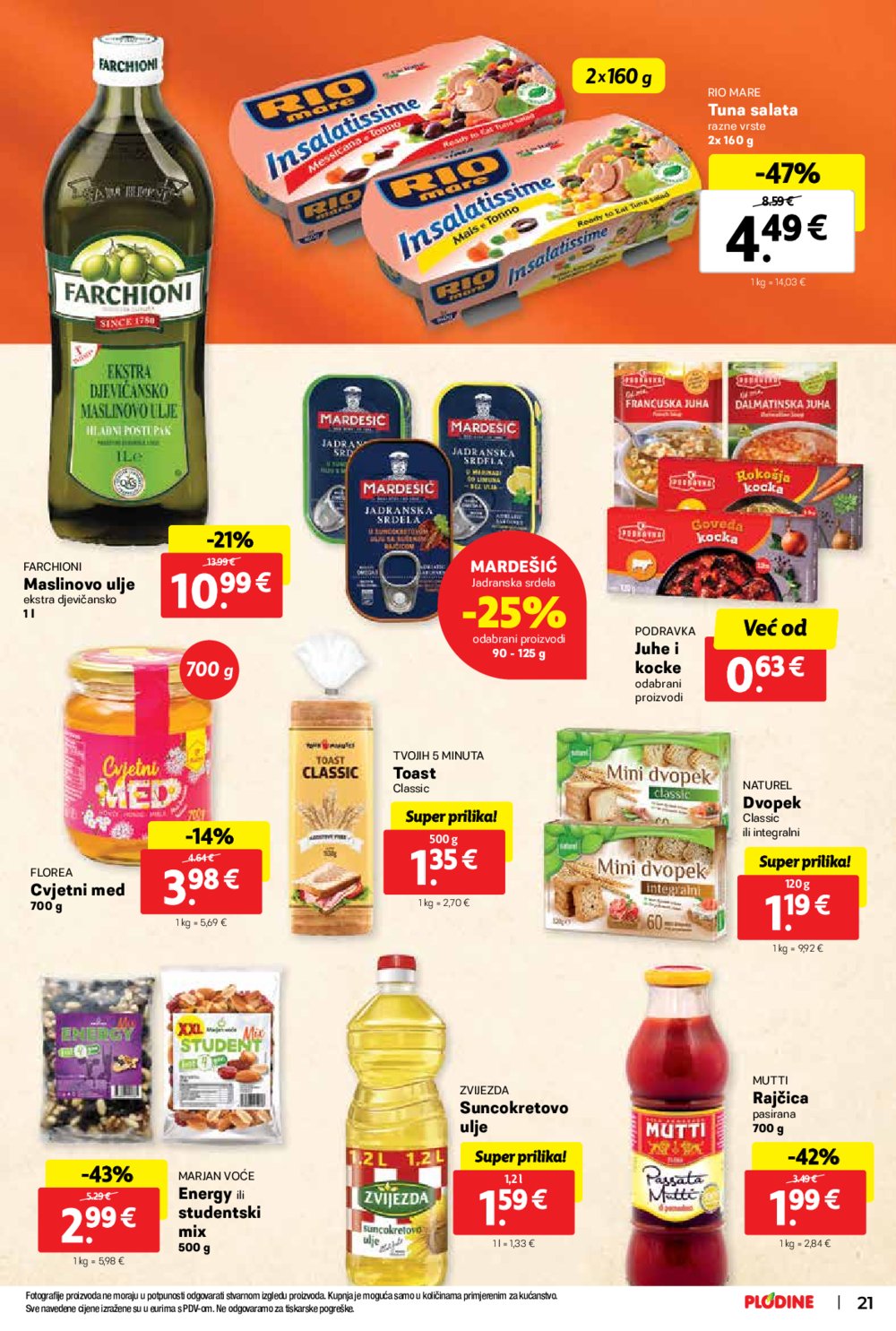 Plodine katalog Super tjedan od srijede 22.05.-28.05.2024.