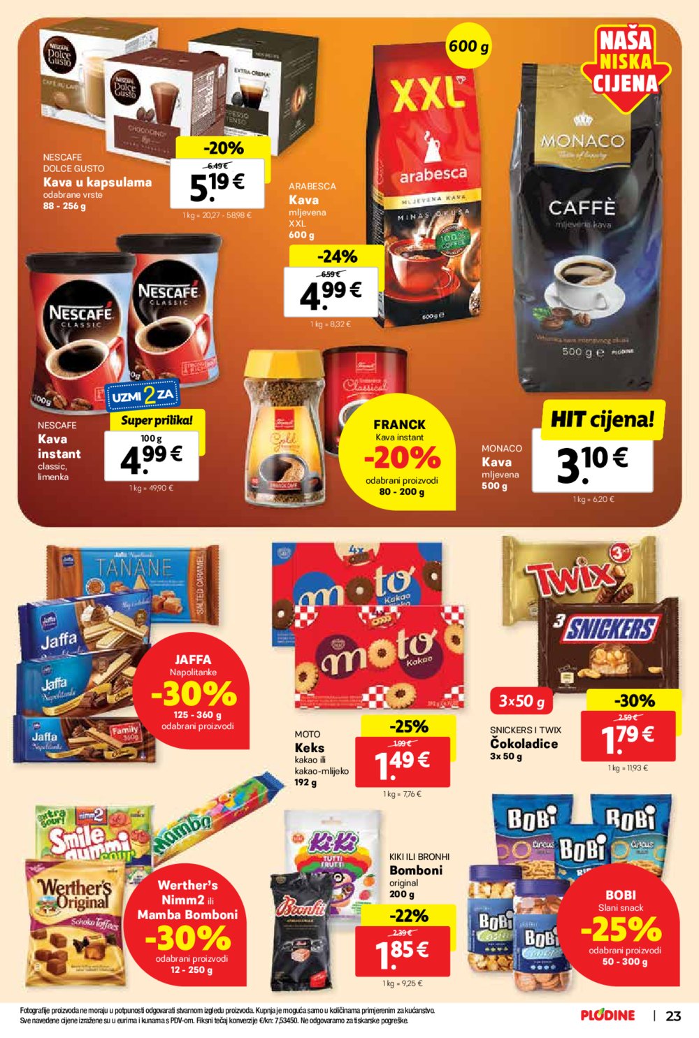 Plodine katalog Super tjedan od srijede 22.05.-28.05.2024.