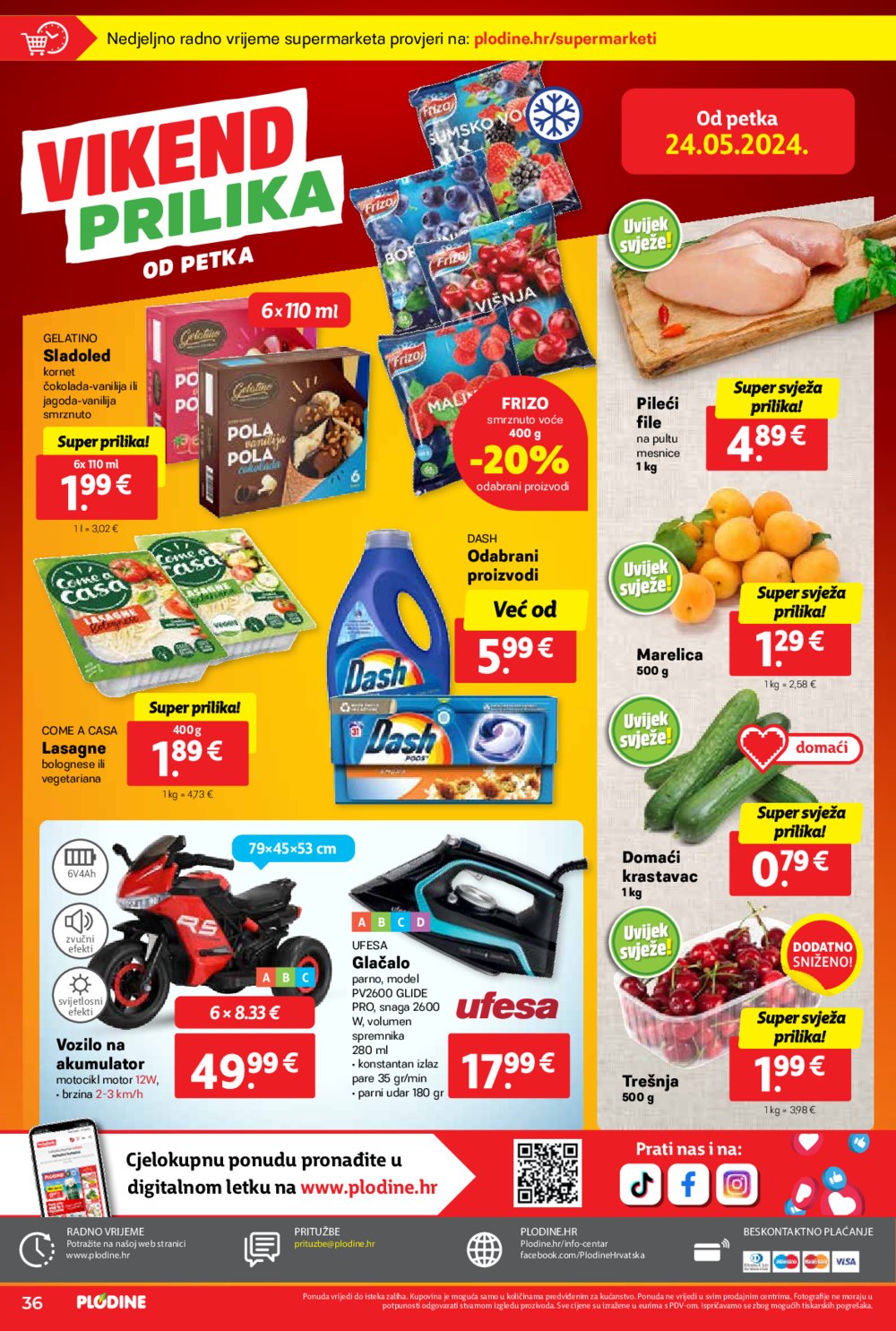 Plodine katalog Super tjedan od srijede 22.05.-28.05.2024.