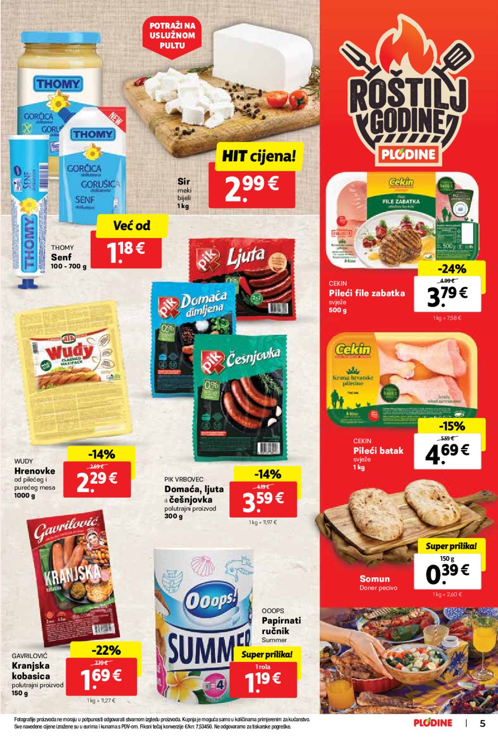 Plodine katalog Super tjedan od srijede 22.05.-28.05.2024.