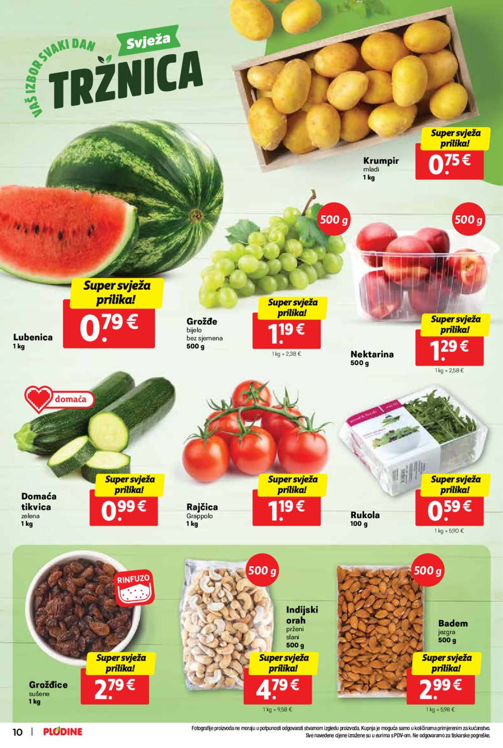 Plodine katalog Super tjedan od srijede 22.05.-28.05.2024.