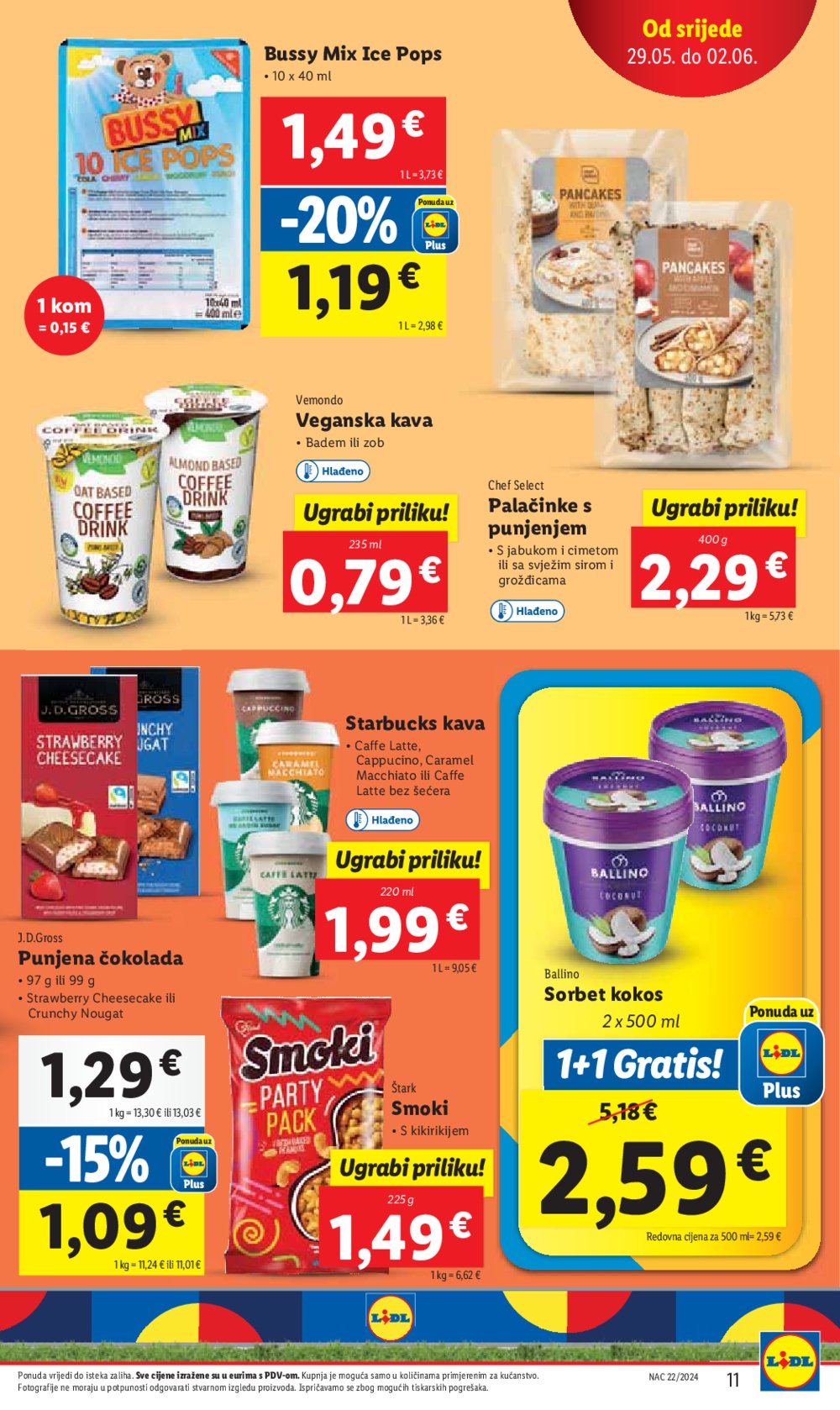Lidl Super ponuda od Srijede 29.05.-02.06.2024.