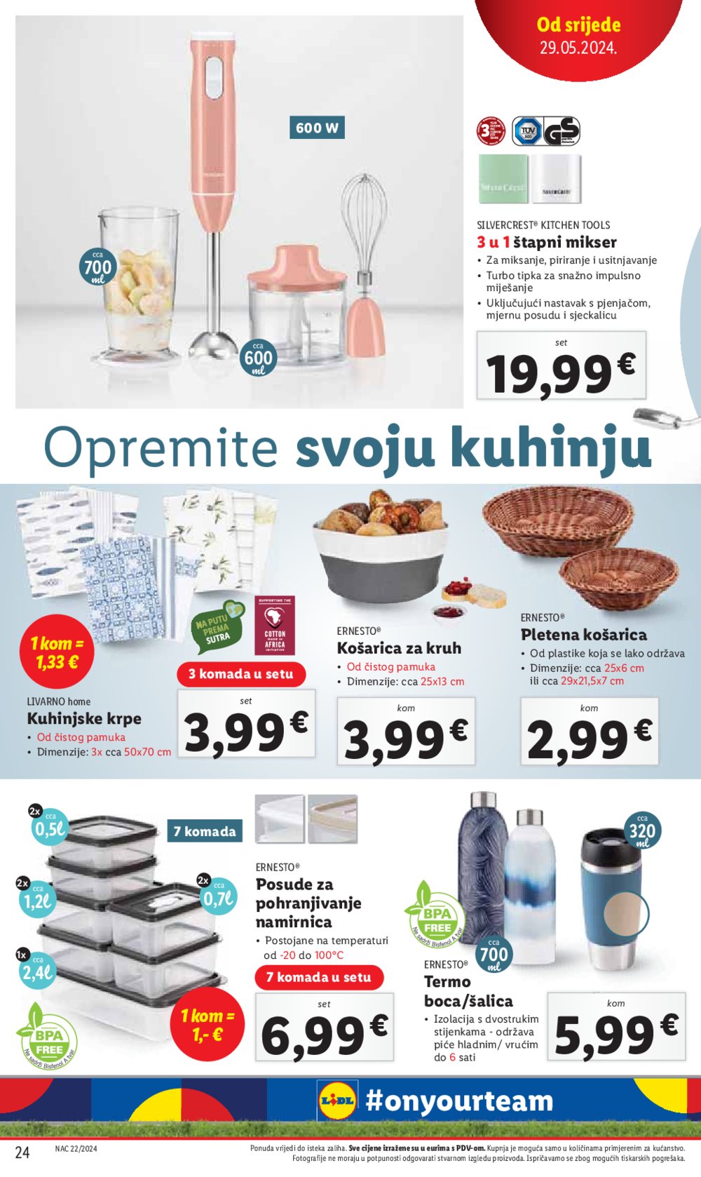 Lidl Super ponuda od Srijede 29.05.-02.06.2024.
