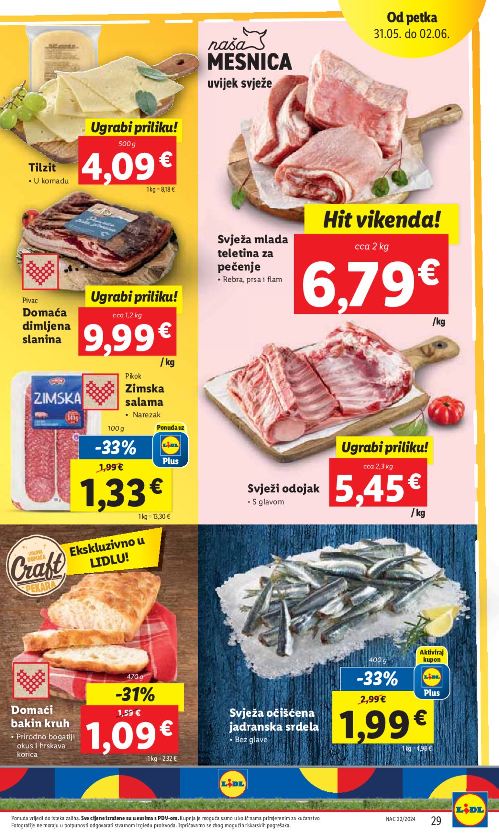 Lidl Super ponuda od Srijede 29.05.-02.06.2024.