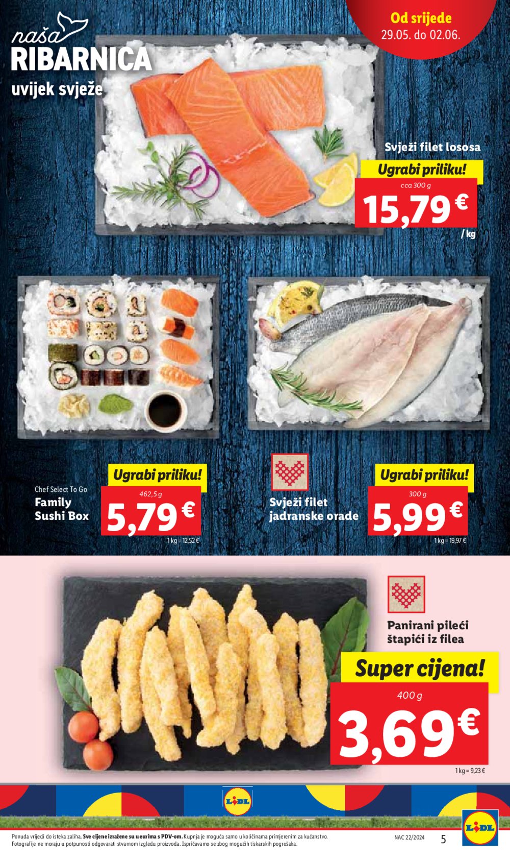 Lidl Super ponuda od Srijede 29.05.-02.06.2024.