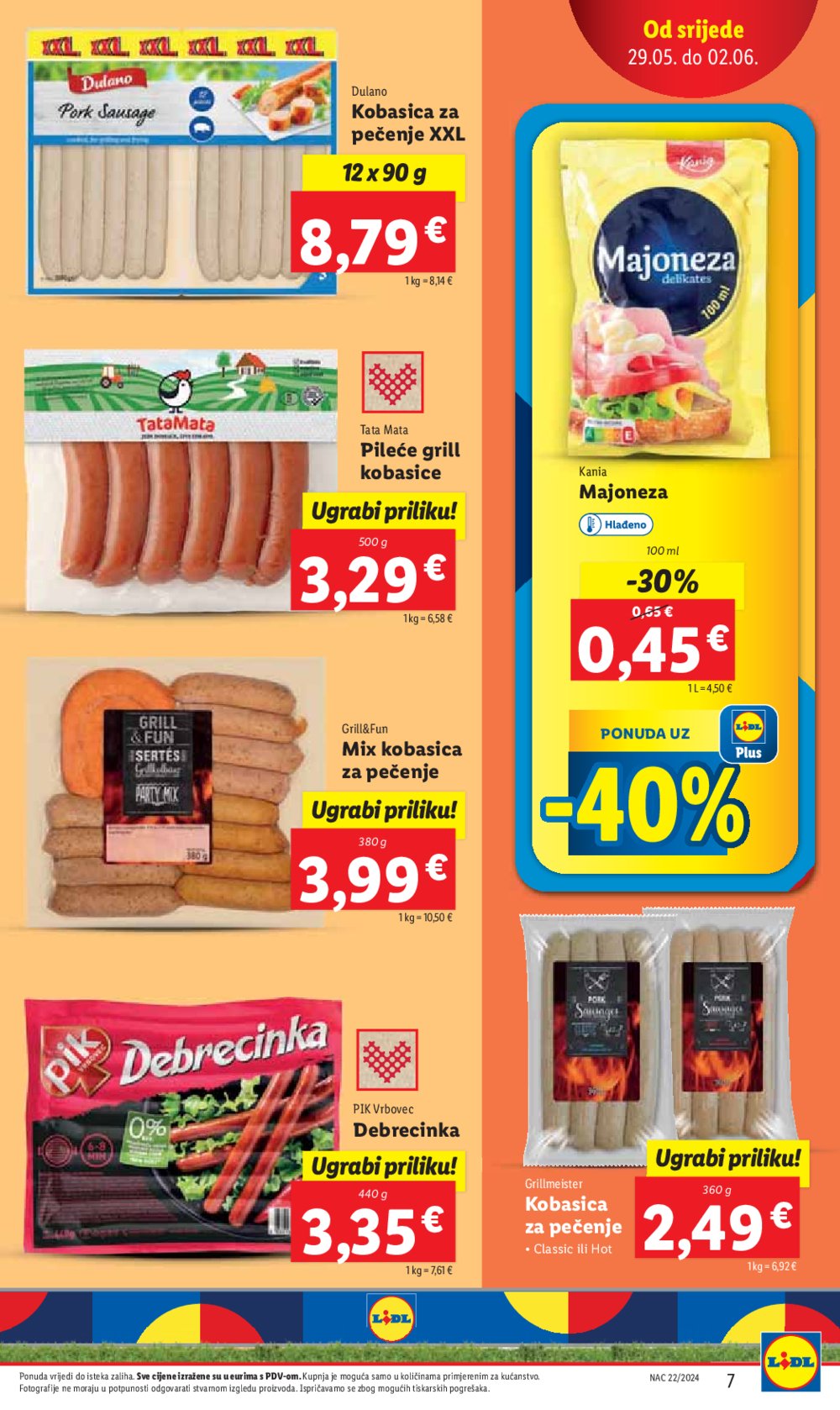 Lidl Super ponuda od Srijede 29.05.-02.06.2024.