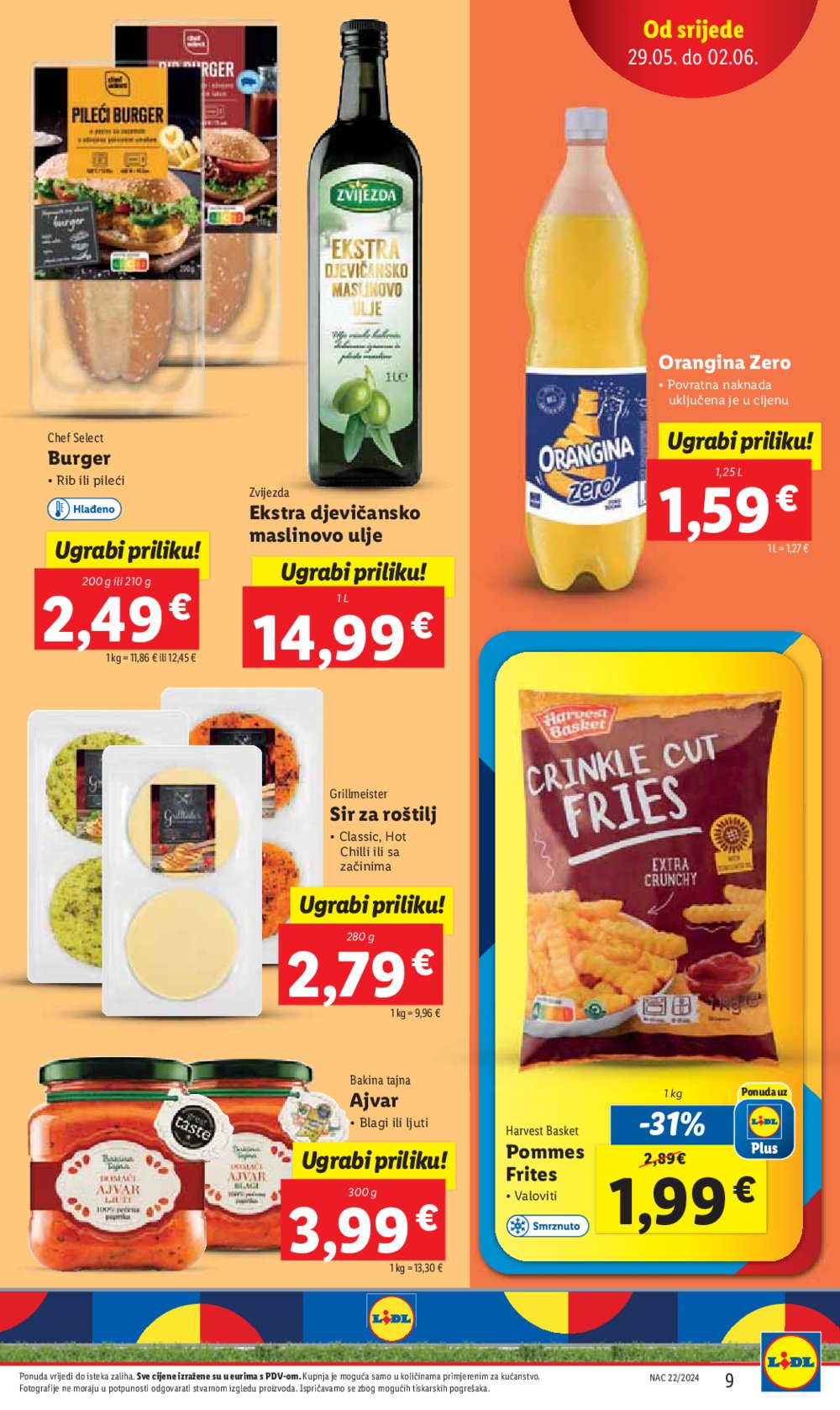 Lidl Super ponuda od Srijede 29.05.-02.06.2024.
