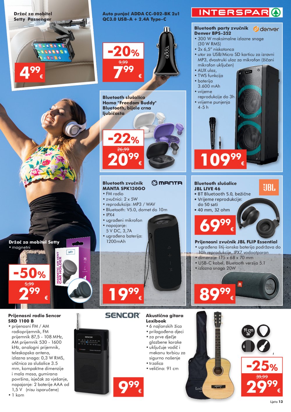 INTERSPAR katalog Dugo toplo ljeto 29.05.-06.08.2024.