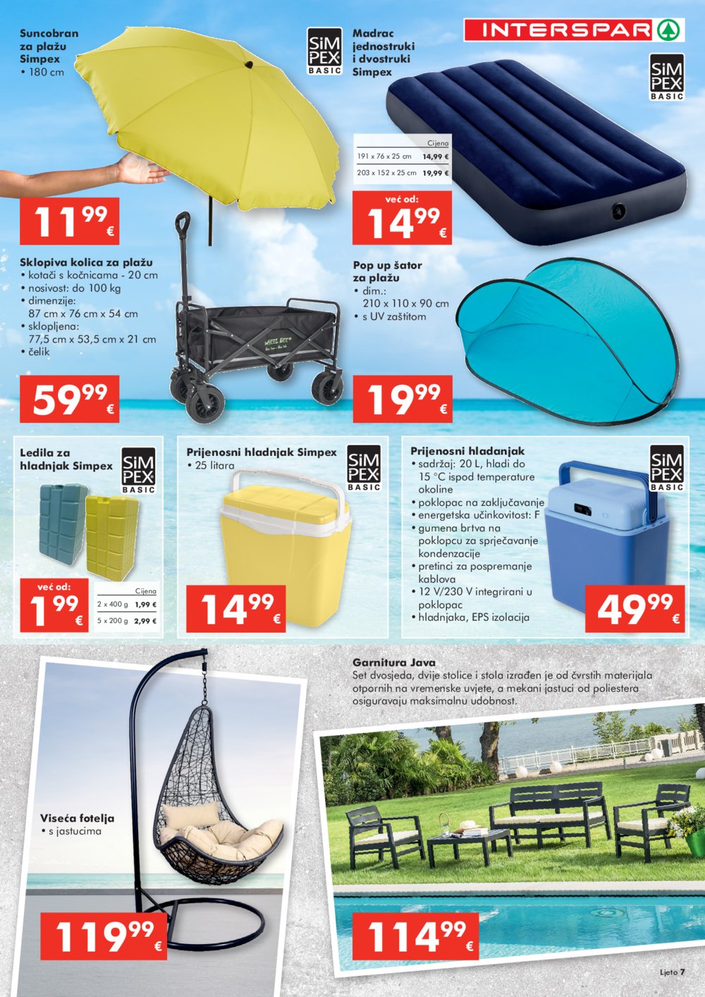 INTERSPAR katalog Dugo toplo ljeto 29.05.-06.08.2024.