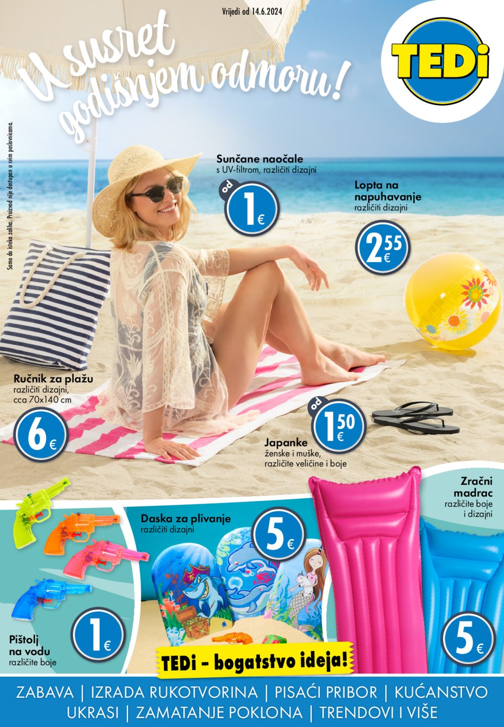 Tedi katalog U susret godišnjem odmoru! 13.06.-22.06.2024.