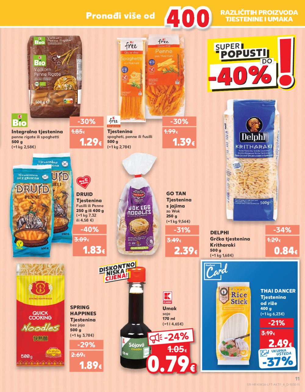 Kaufland katalog Akcija 26.06.-02.07.2024. VG, DS, Ma, Po, Rv, Vu, Vo