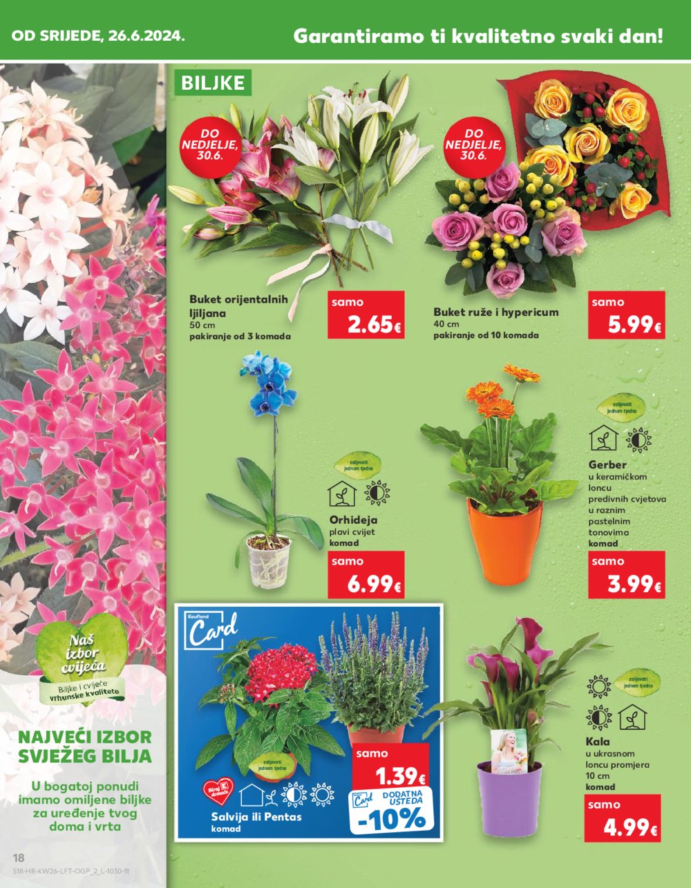 Kaufland katalog Akcija 26.06.-02.07.2024. VG, DS, Ma, Po, Rv, Vu, Vo