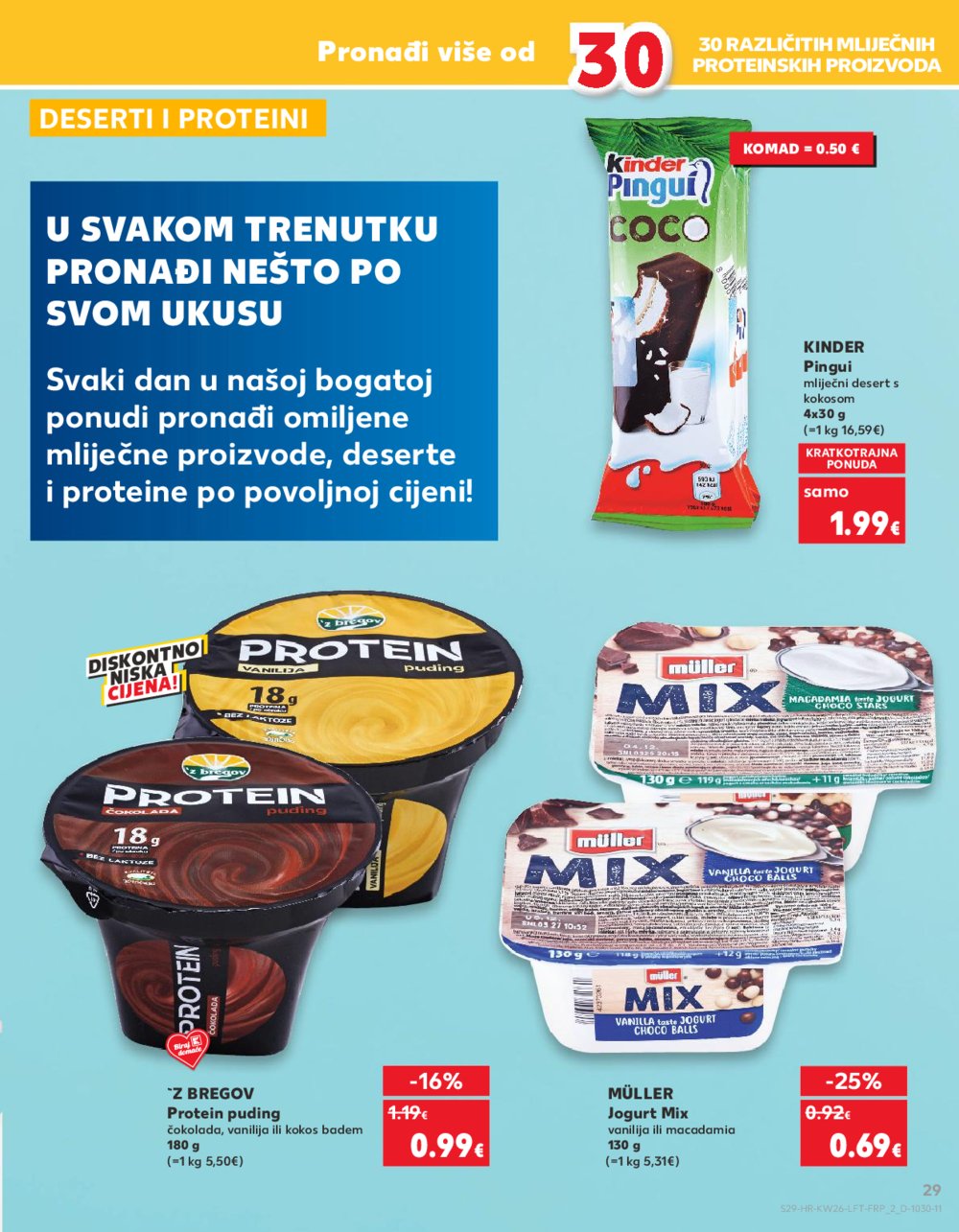 Kaufland katalog Akcija 26.06.-02.07.2024. VG, DS, Ma, Po, Rv, Vu, Vo