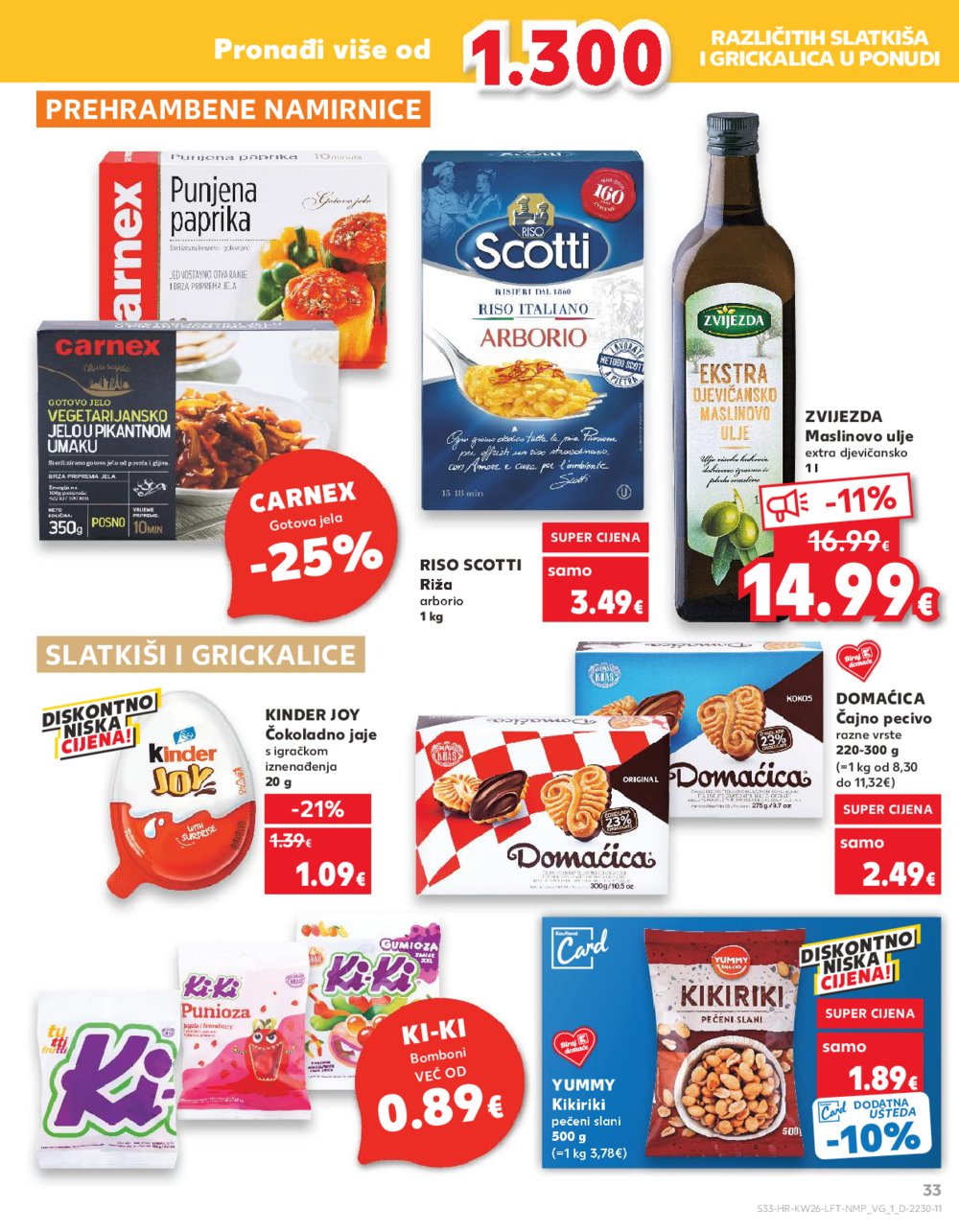 Kaufland katalog Akcija 26.06.-02.07.2024. VG, DS, Ma, Po, Rv, Vu, Vo