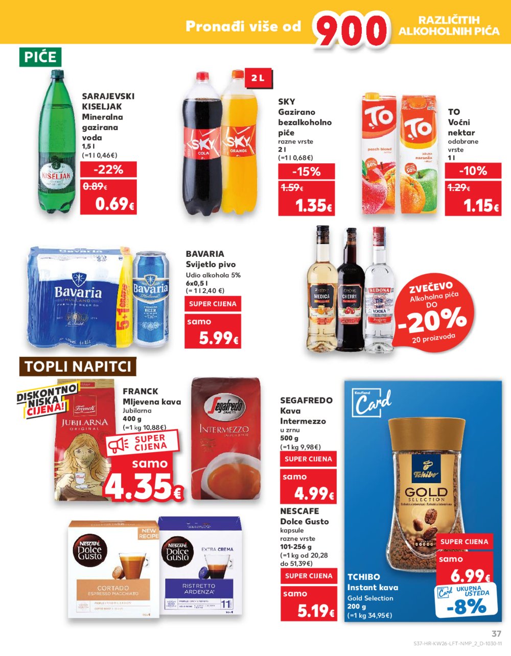 Kaufland katalog Akcija 26.06.-02.07.2024. VG, DS, Ma, Po, Rv, Vu, Vo