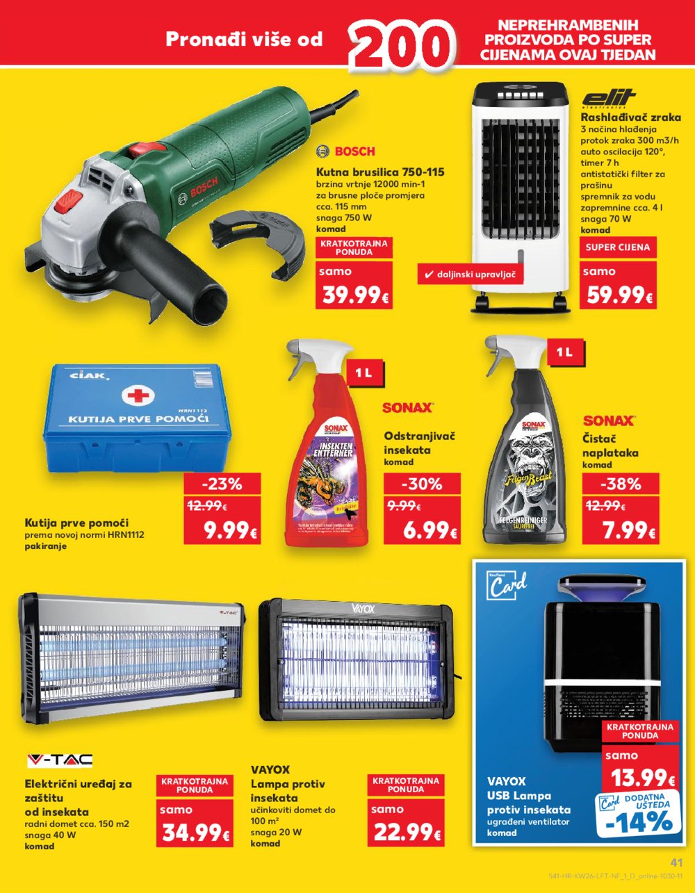 Kaufland katalog Akcija 26.06.-02.07.2024. VG, DS, Ma, Po, Rv, Vu, Vo