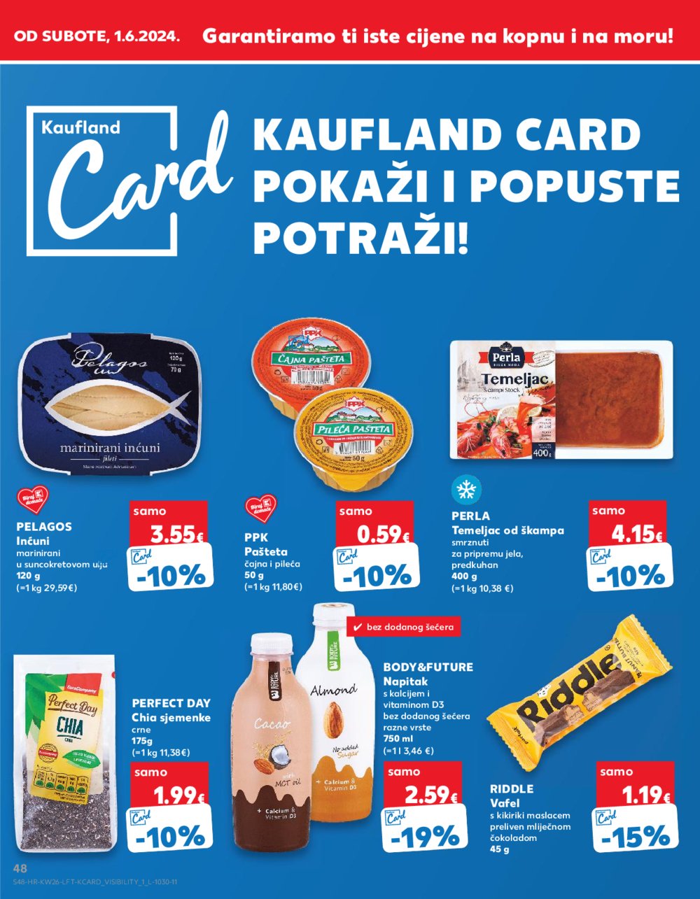 Kaufland katalog Akcija 26.06.-02.07.2024. VG, DS, Ma, Po, Rv, Vu, Vo