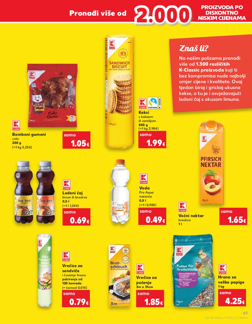 Kaufland katalog Akcija 26.06.-02.07.2024. VG, DS, Ma, Po, Rv, Vu, Vo