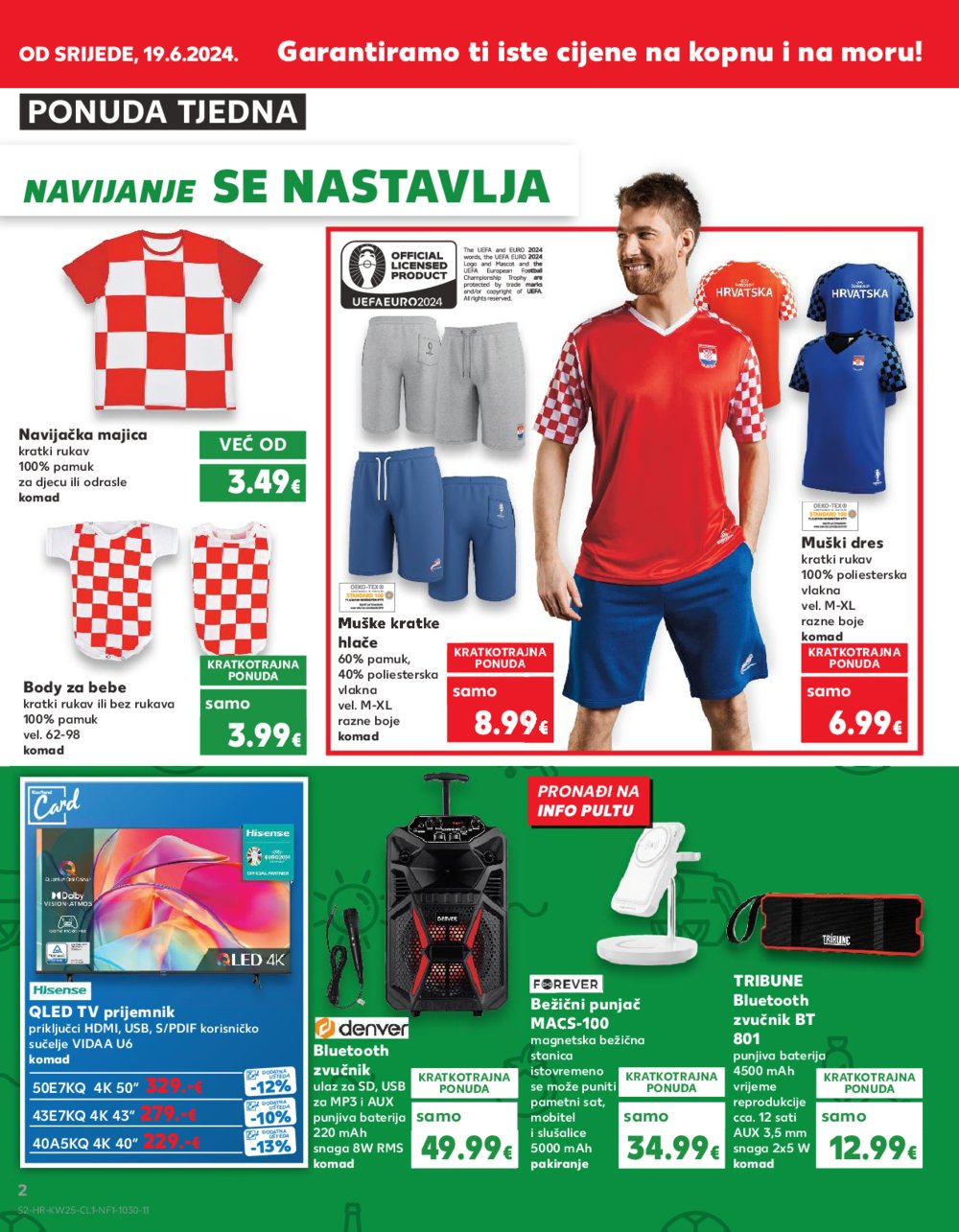 Kaufland katalog Mega ponuda neprehrane! 19.06.-25.06.2024. VG, DS, Rv, Po, Ma, Vu, Vo