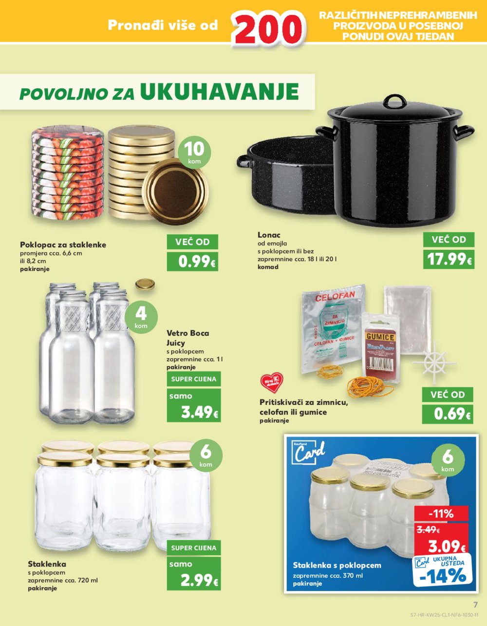 Kaufland katalog Mega ponuda neprehrane! 19.06.-25.06.2024. VG, DS, Rv, Po, Ma, Vu, Vo