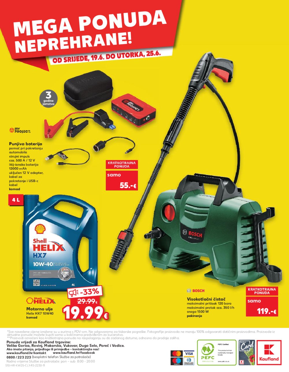 Kaufland katalog Mega ponuda neprehrane! 19.06.-25.06.2024. VG, DS, Rv, Po, Ma, Vu, Vo