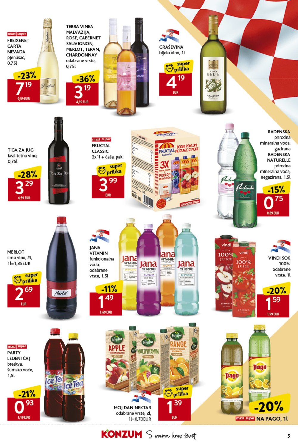 Konzum katalog Akcija 27.06.-03.07.2024.