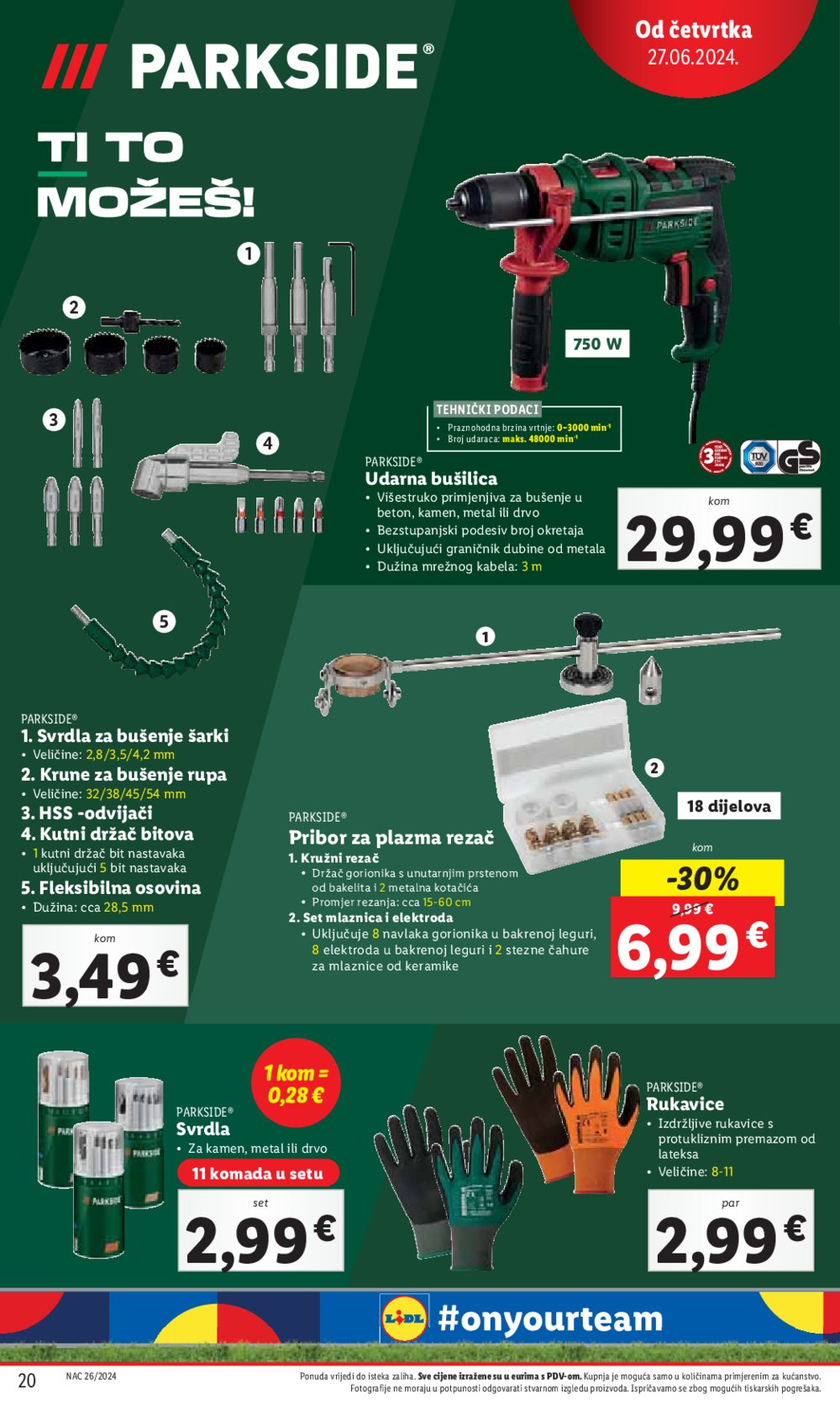 Lidl katalog Super ponuda od četvrtka 27.06.-30.06.2024.