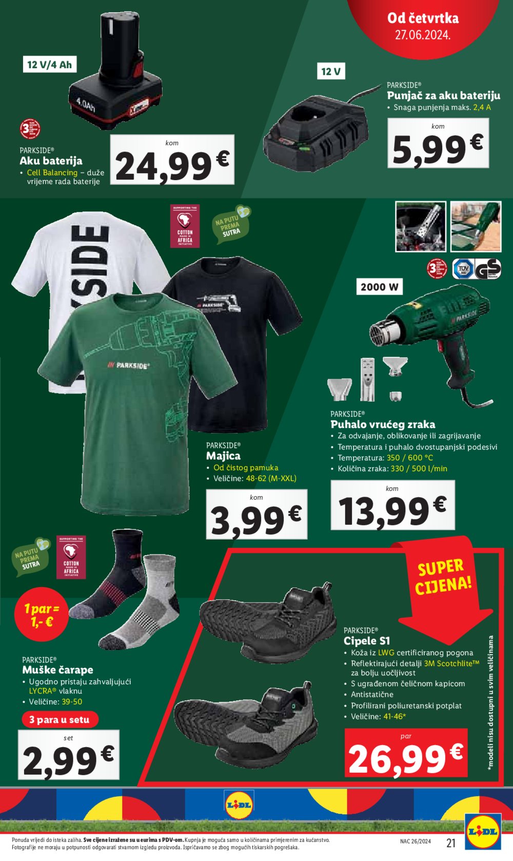 Lidl katalog Super ponuda od četvrtka 27.06.-30.06.2024.