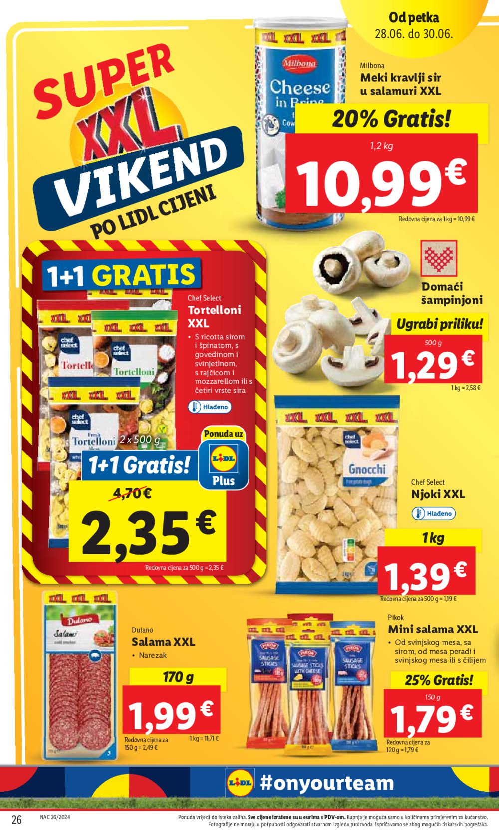 Lidl katalog Super ponuda od četvrtka 27.06.-30.06.2024.