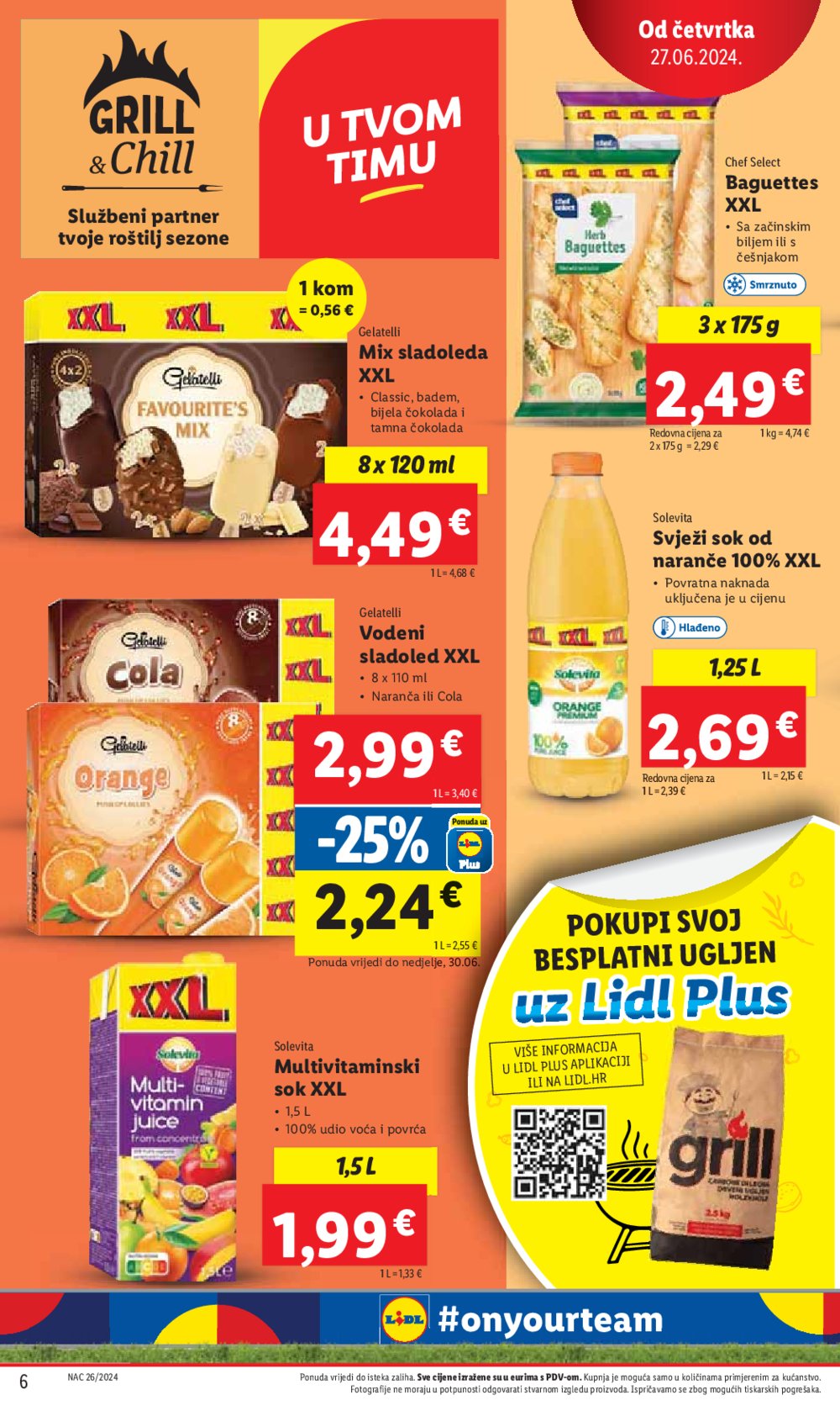 Lidl katalog Super ponuda od četvrtka 27.06.-30.06.2024.