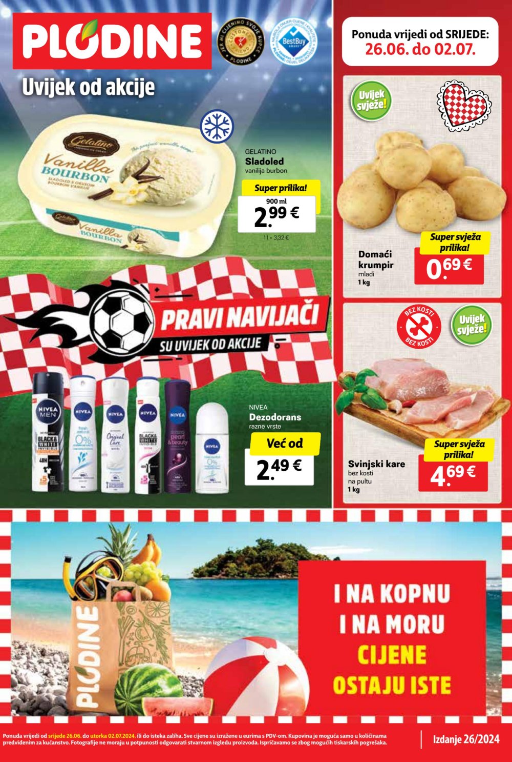 Plodine katalog Akcija 26.06.-02.07.2024. 