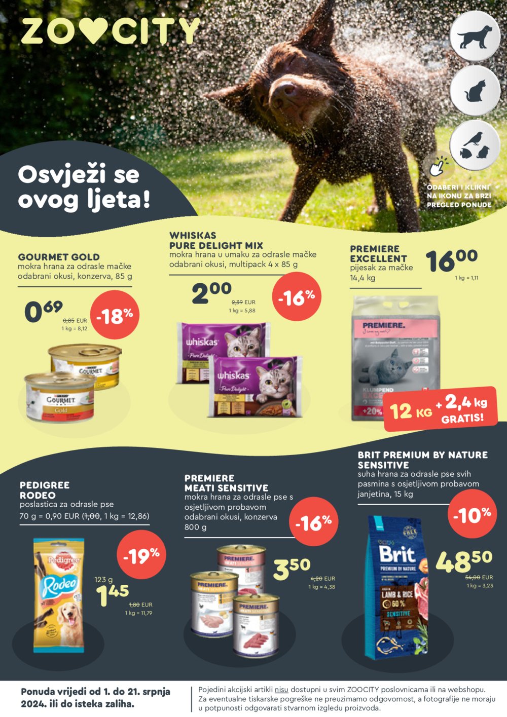 ZOOCITY katalog Akcija 01.07.-21.07.2024.