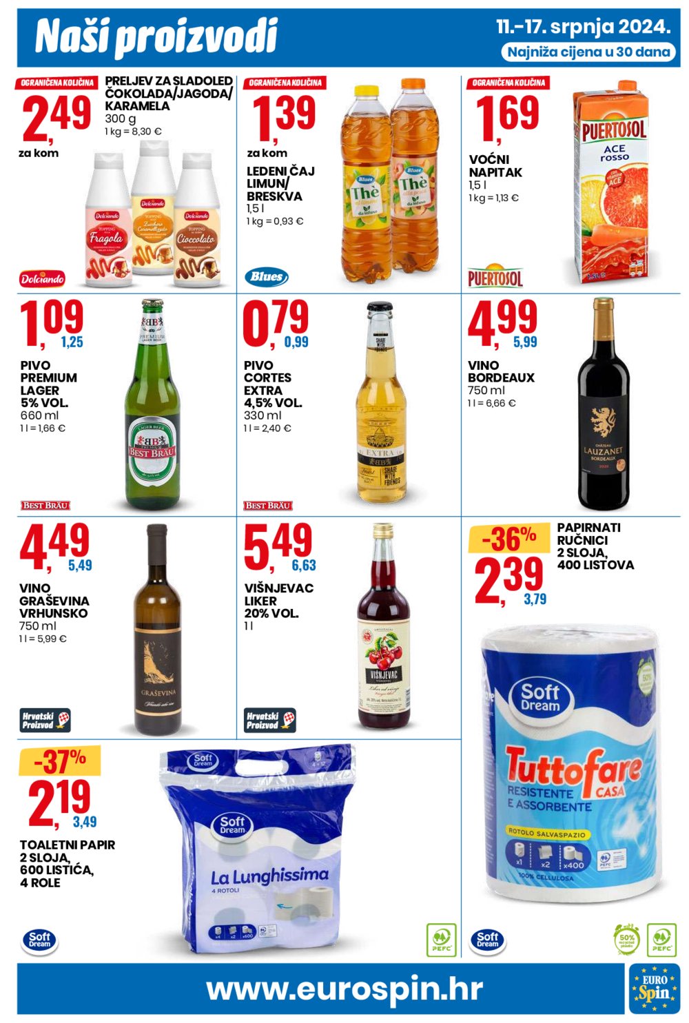 Eurospin katalog Akcija 11.07.-17.07.2024.