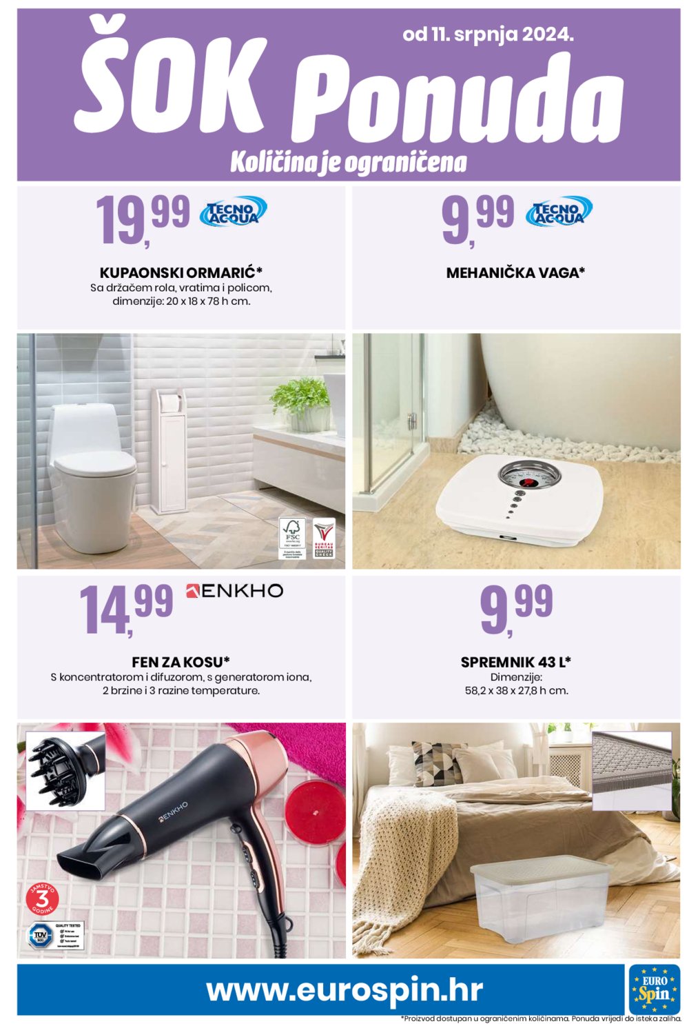 Eurospin katalog Akcija 11.07.-17.07.2024.