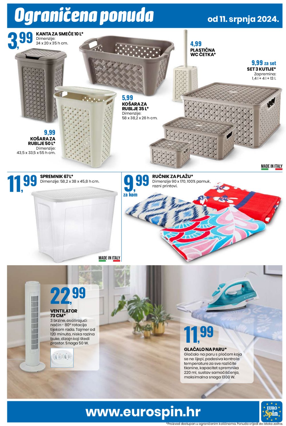 Eurospin katalog Akcija 11.07.-17.07.2024.