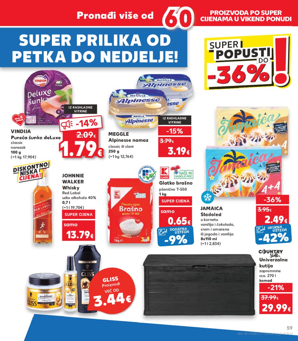 Kaufland katalog Akcija 10.07. - 16.07.2024. Vg, Ro, Ma, Vu, Ds, Po, Vo