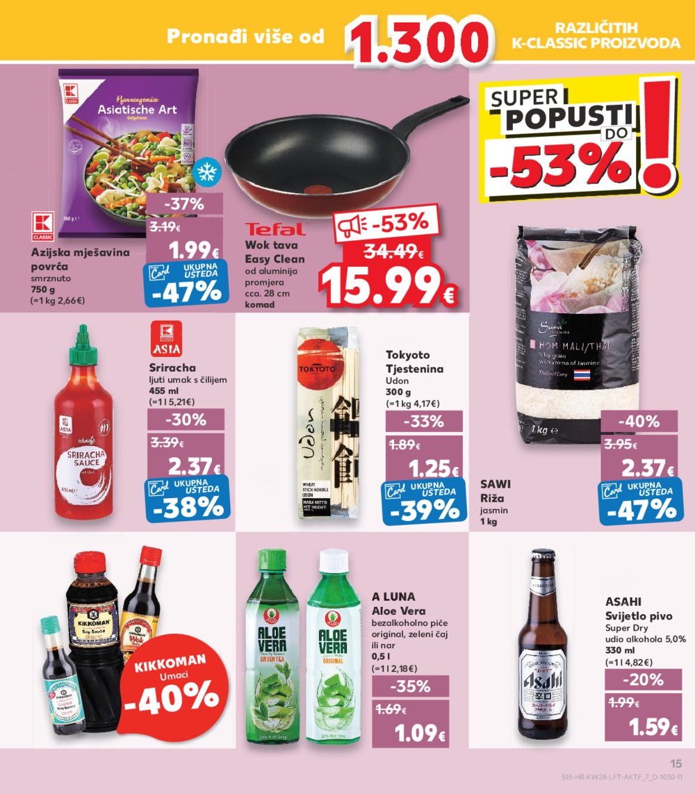 Kaufland katalog Akcija 10.07. - 16.07.2024. Vg, Ro, Ma, Vu, Ds, Po, Vo