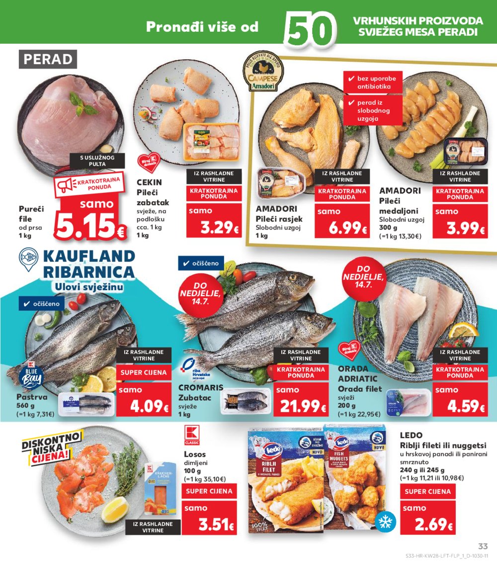 Kaufland katalog Akcija 10.07. - 16.07.2024. Vg, Ro, Ma, Vu, Ds, Po, Vo