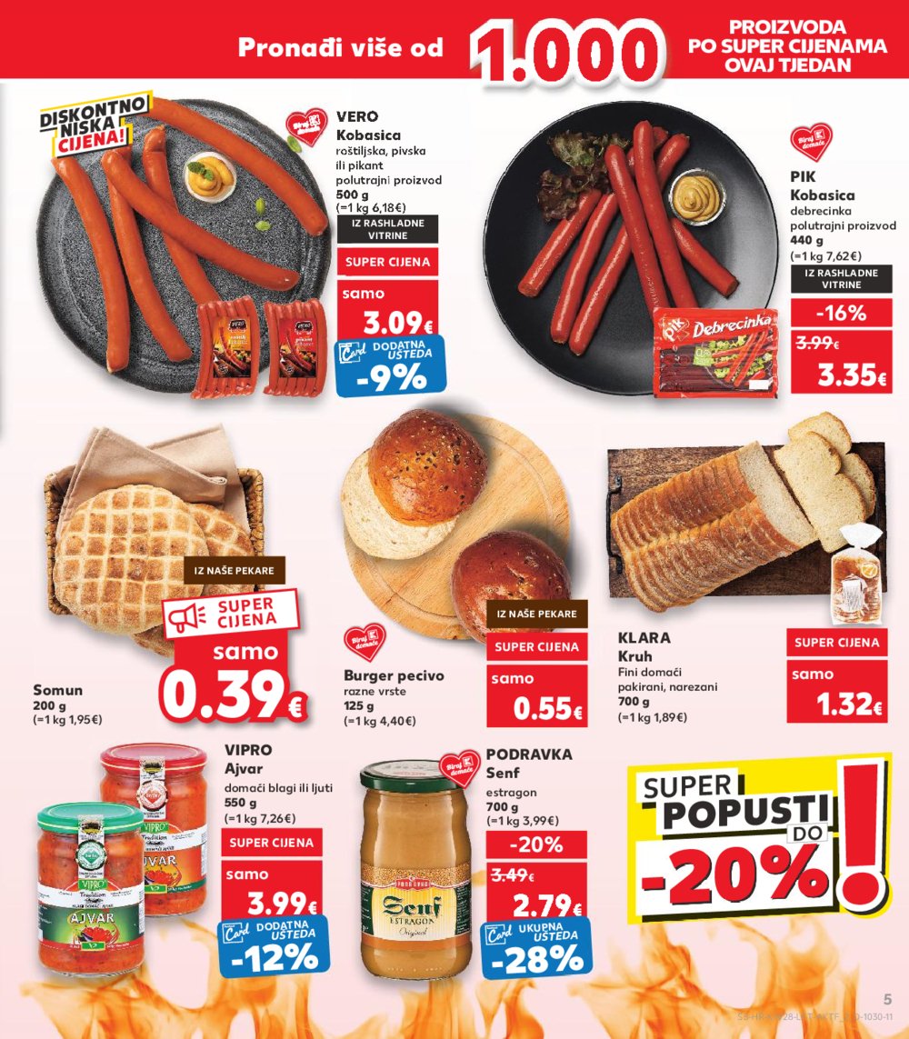 Kaufland katalog Akcija 10.07. - 16.07.2024. Vg, Ro, Ma, Vu, Ds, Po, Vo