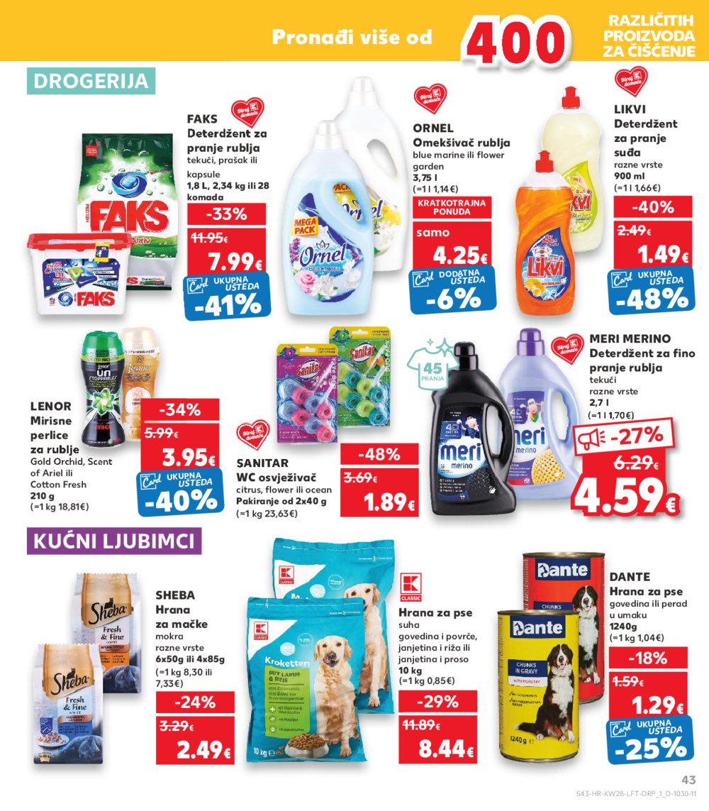 Kaufland katalog Akcija 10.07. - 16.07.2024. Vg, Ro, Ma, Vu, Ds, Po, Vo