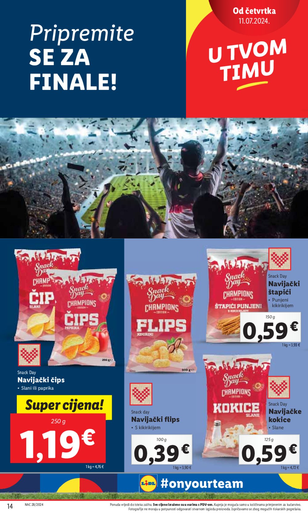 Lidl katalog Super ponuda od četvrtka 11.07. - 14.07.2024