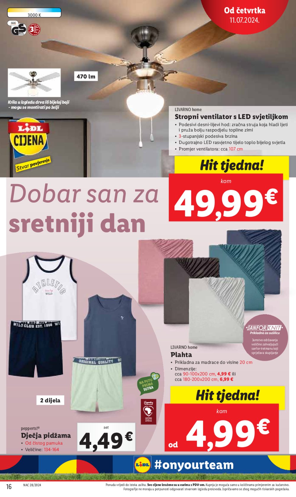 Lidl katalog Super ponuda od četvrtka 11.07. - 14.07.2024