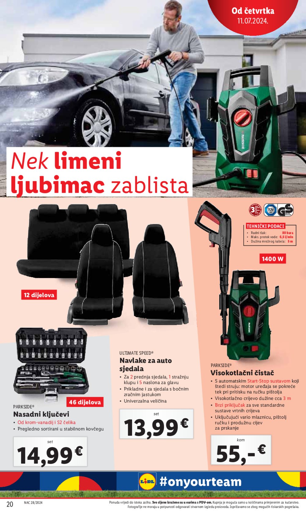 Lidl katalog Super ponuda od četvrtka 11.07. - 14.07.2024