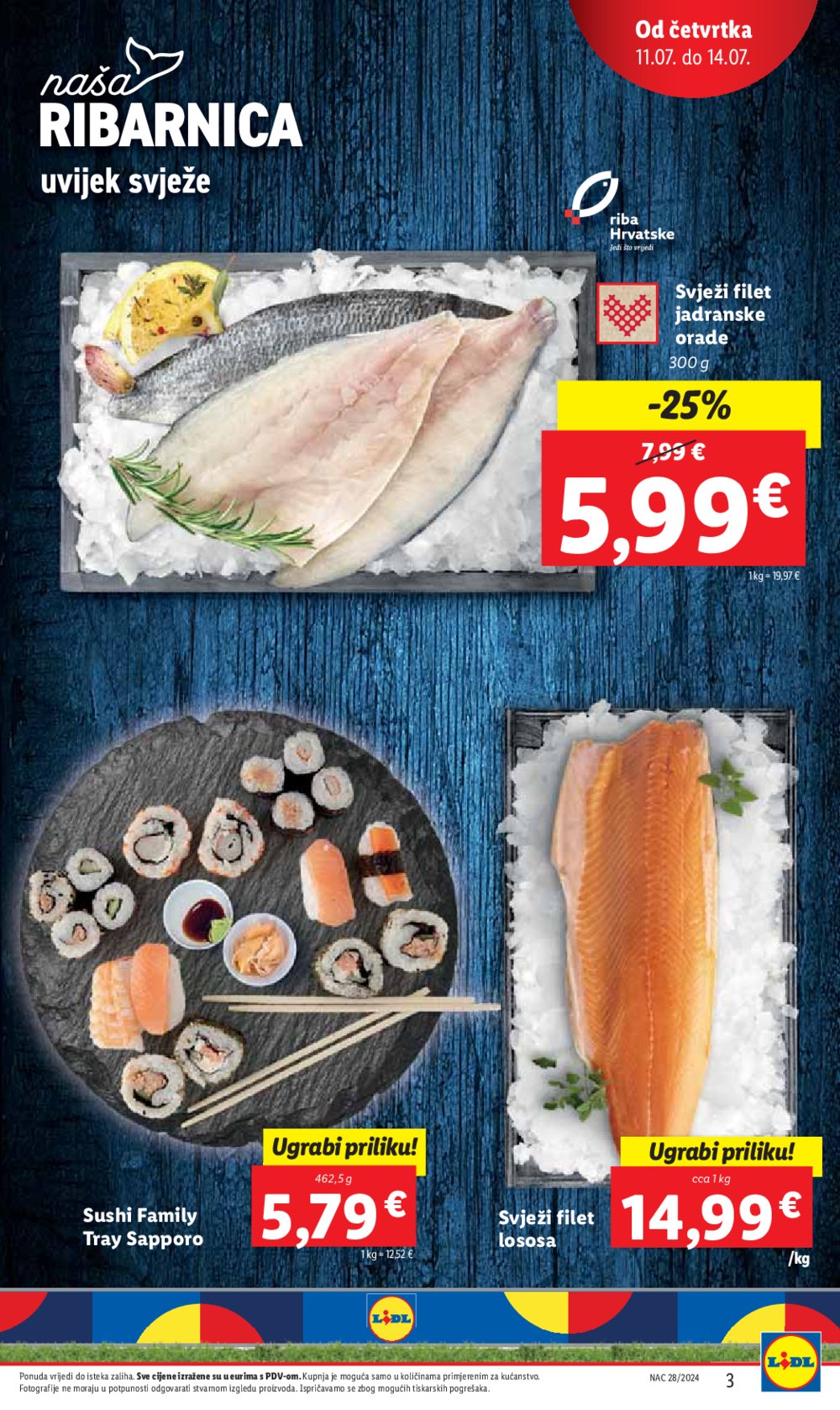 Lidl katalog Super ponuda od četvrtka 11.07. - 14.07.2024