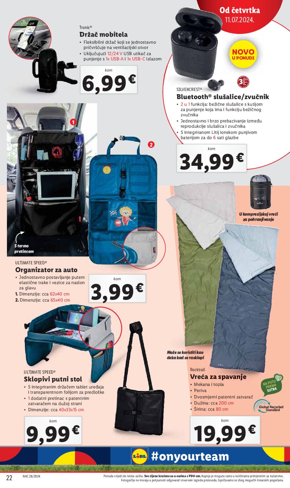 Lidl katalog Super ponuda od četvrtka 11.07. - 14.07.2024