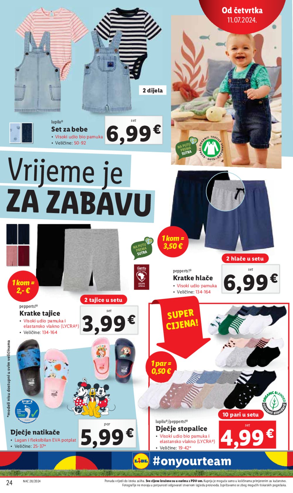 Lidl katalog Super ponuda od četvrtka 11.07. - 14.07.2024