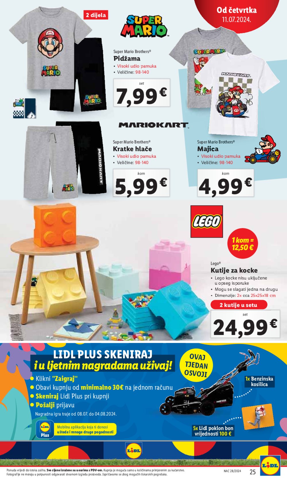 Lidl katalog Super ponuda od četvrtka 11.07. - 14.07.2024